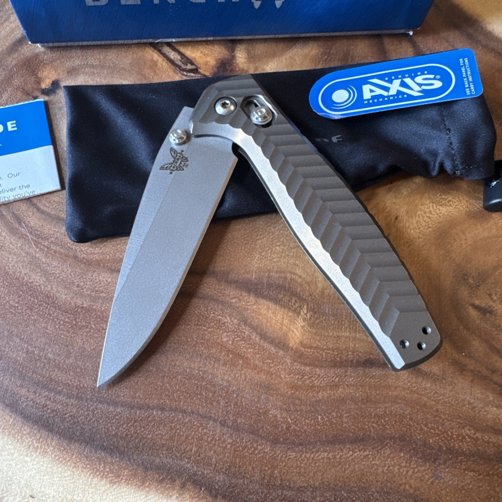 ⭐️Benchmade⭐️ Anthem 781 FIRST PRODUCTION Extremely rare 440/1000 NEW