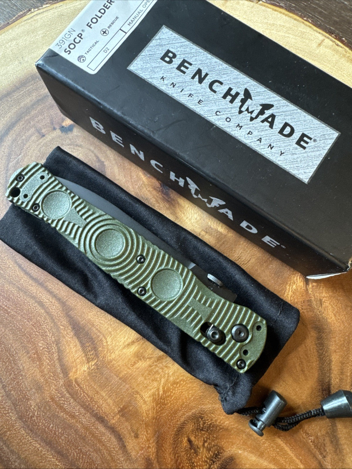 ⭐️Benchmade⭐️ SOCP Folder Green NEW