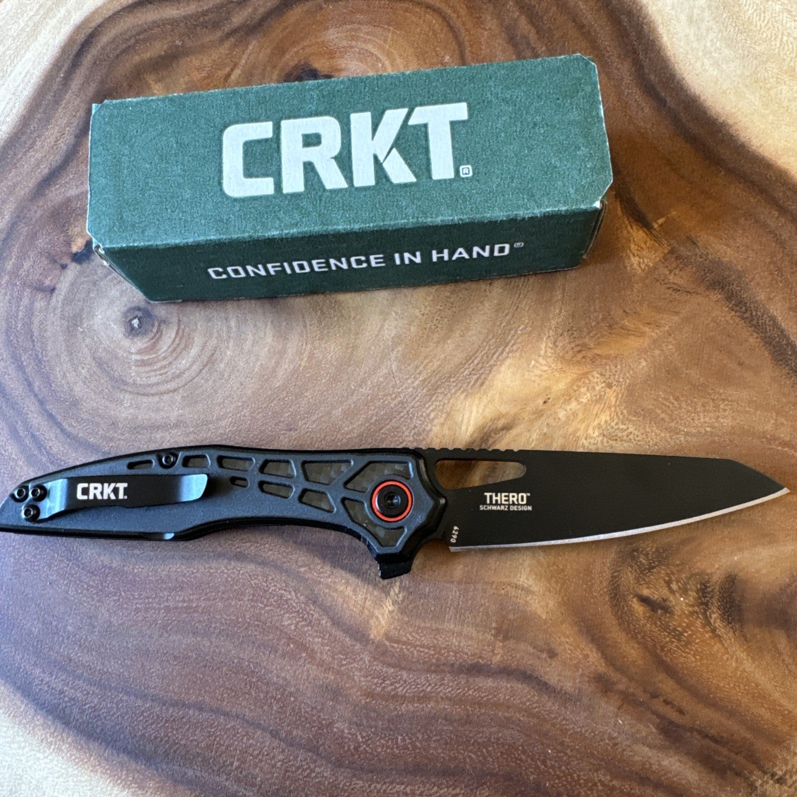 CRKT Schwarz Thero 6290 BNIB