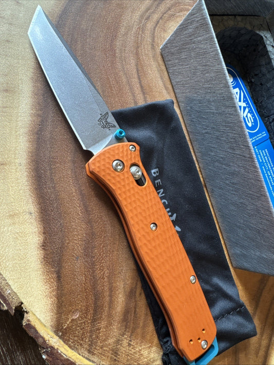 BENCHMADE KNIVES USA SHOT SHOW LIMITED EDITION ORANGE BAILOUT KNIFE 537-2301