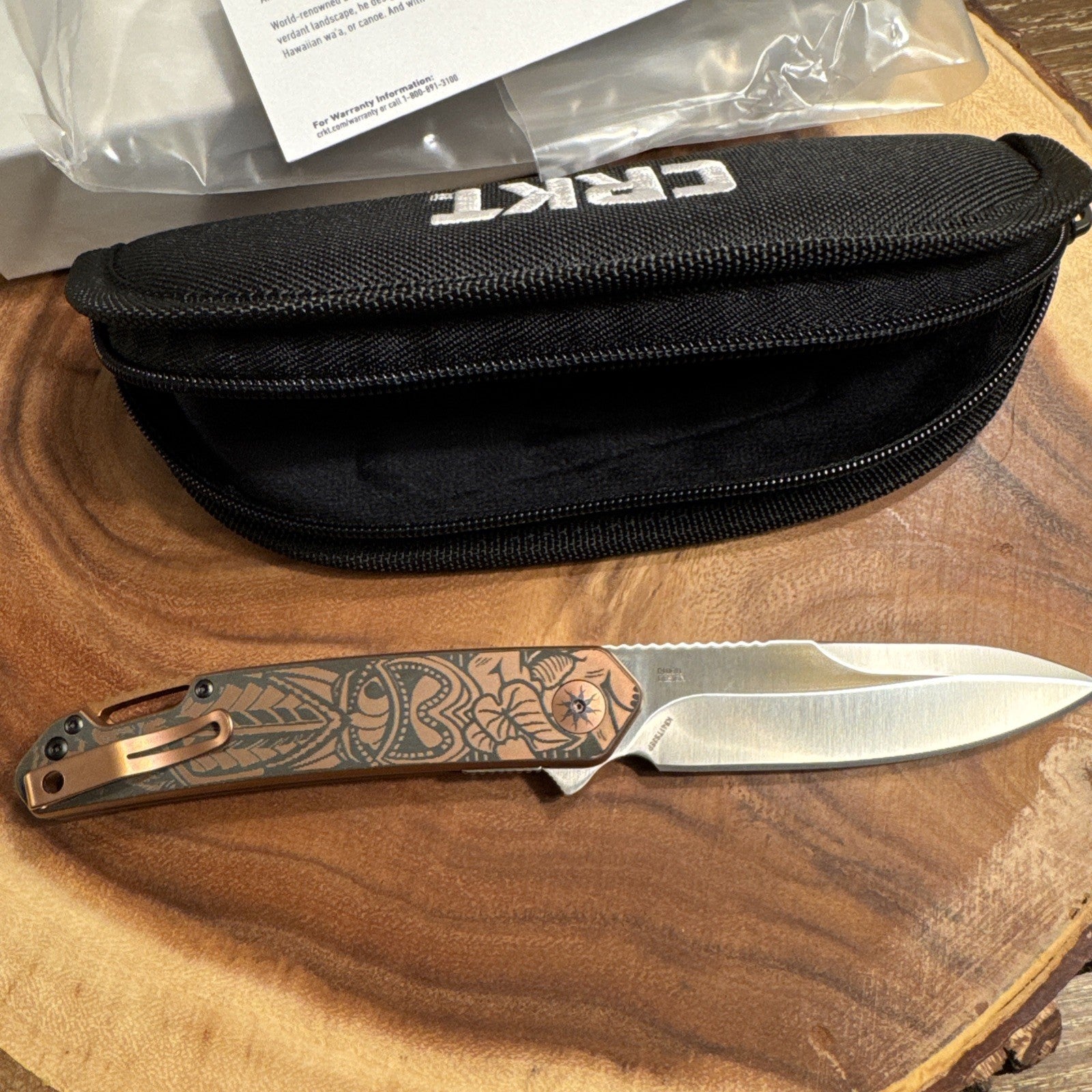 CRKT Bona Fide Limited Edition Ken Onion RARE BRAND NEW