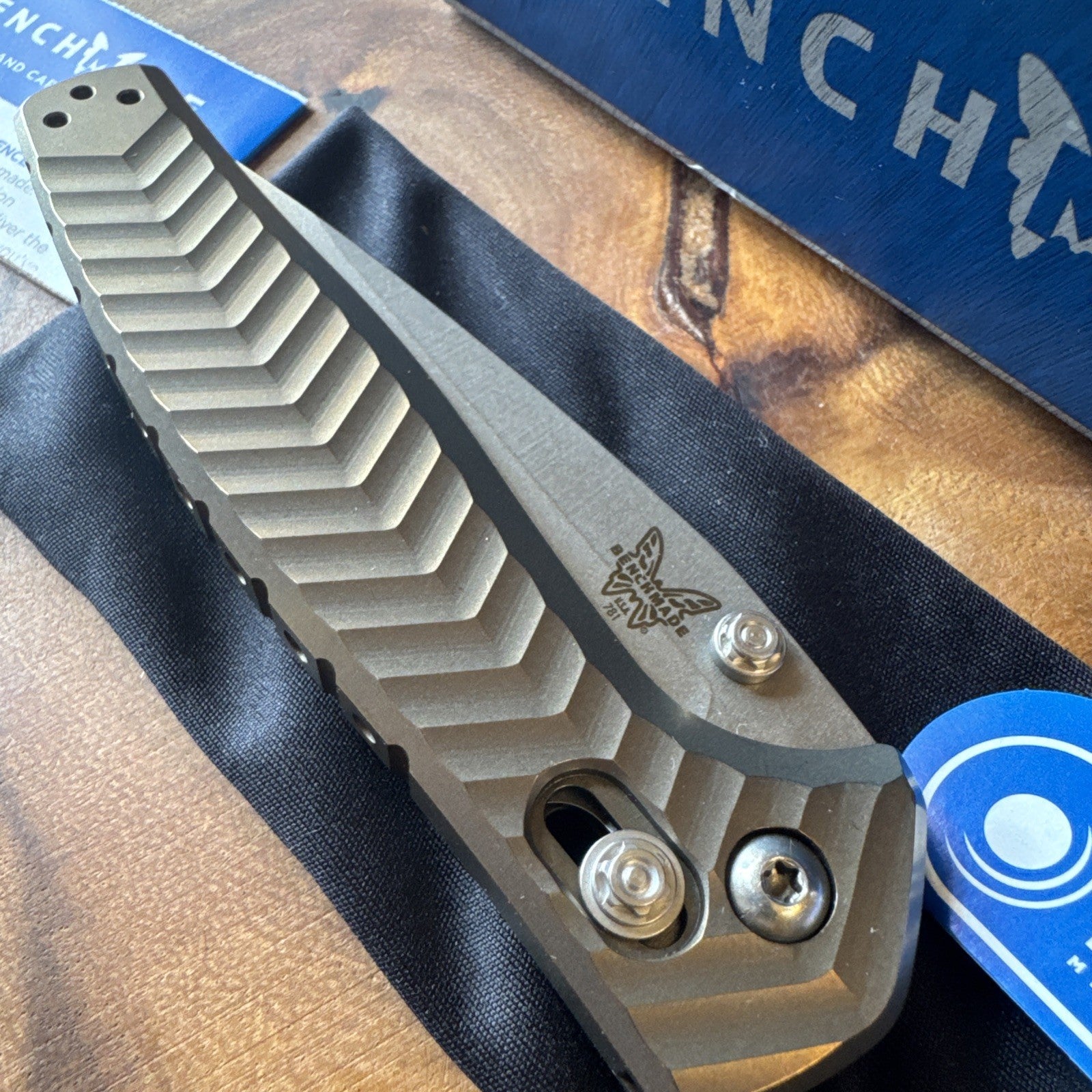 ⭐️Benchmade⭐️ Anthem 781 FIRST PRODUCTION Extremely rare 440/1000 NEW