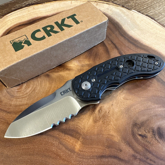 CRKT No Time Off Pocket Knife IKBS Ikoma Design 5351 Liner Lock