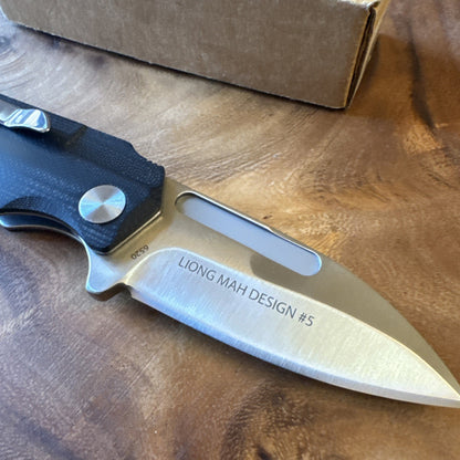 CRKT 6520 Pocket Knife - L.M.D. Liong Mah Design #5 - Slipjoint - Discontinued