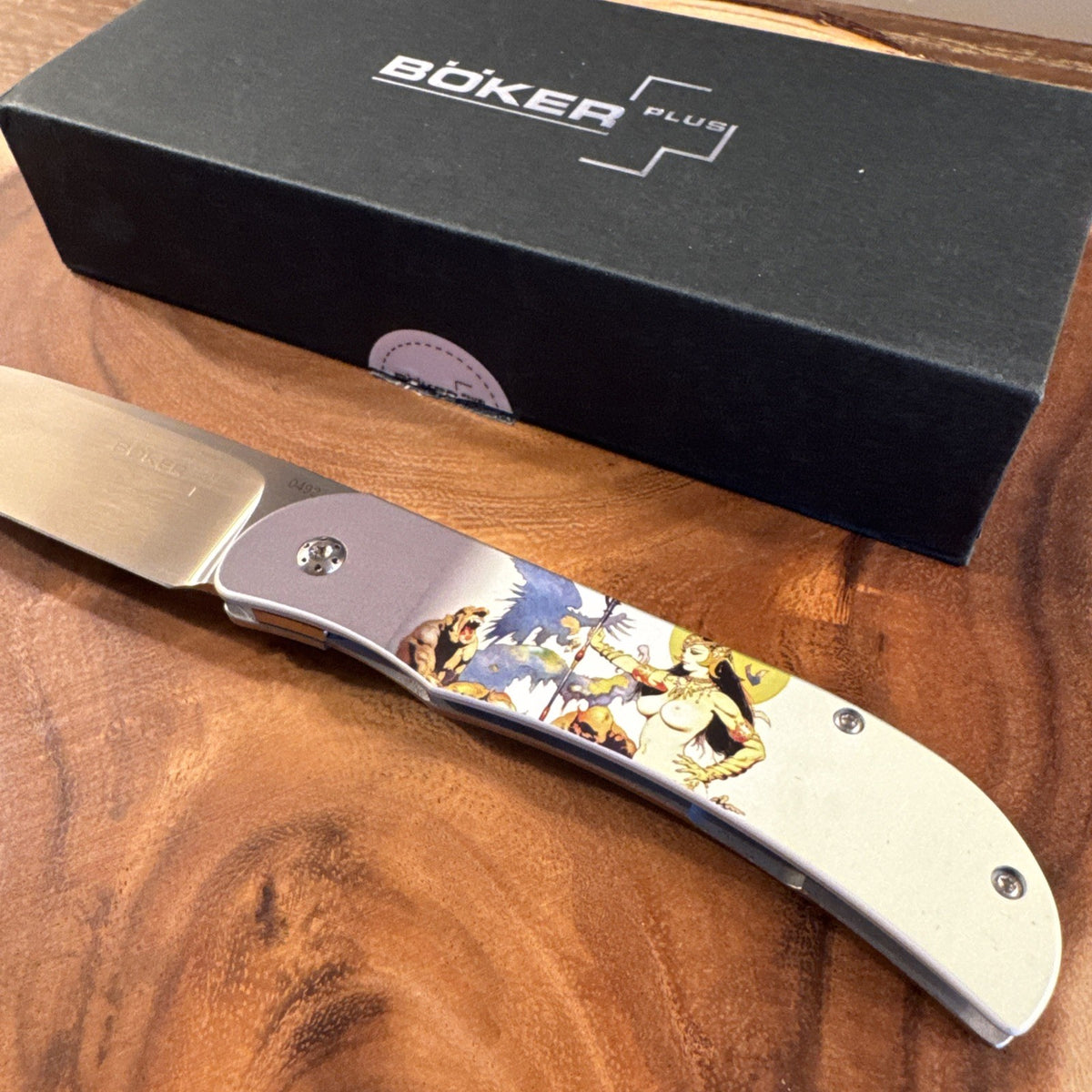 Boker Plus Frazetta Exskelibur 01BO651 NEW