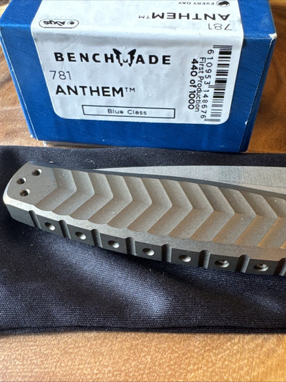 ⭐️Benchmade⭐️ Anthem 781 FIRST PRODUCTION Extremely rare 440/1000 NEW