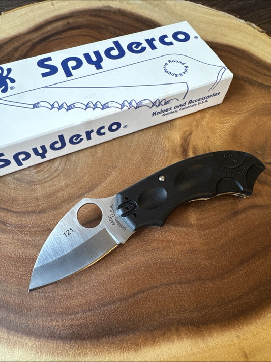 Rare Spyderco Meerkat Folding Knife Phantom Lock USA