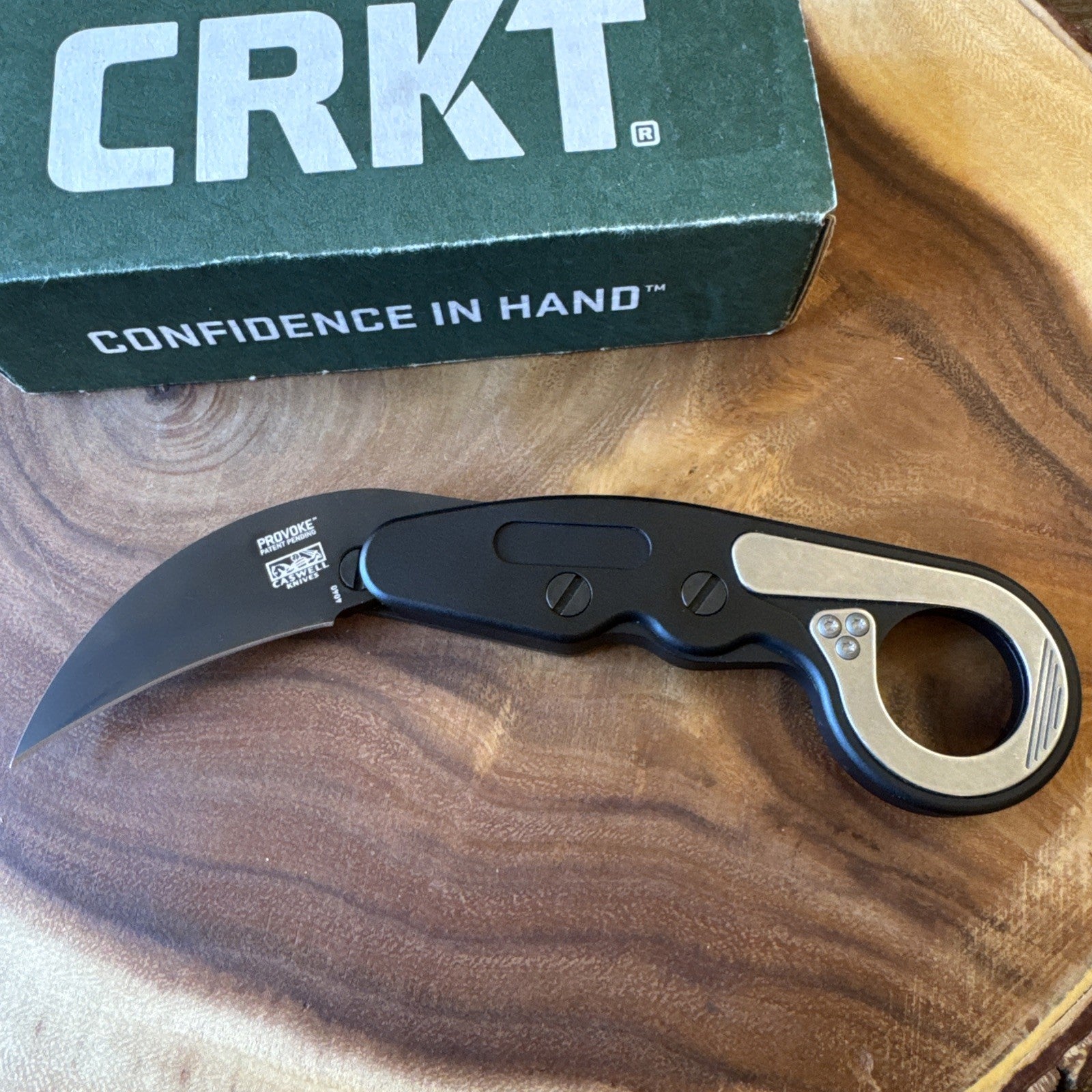 CRKT Provoke 4040 Folding Karambit Knife New In Box