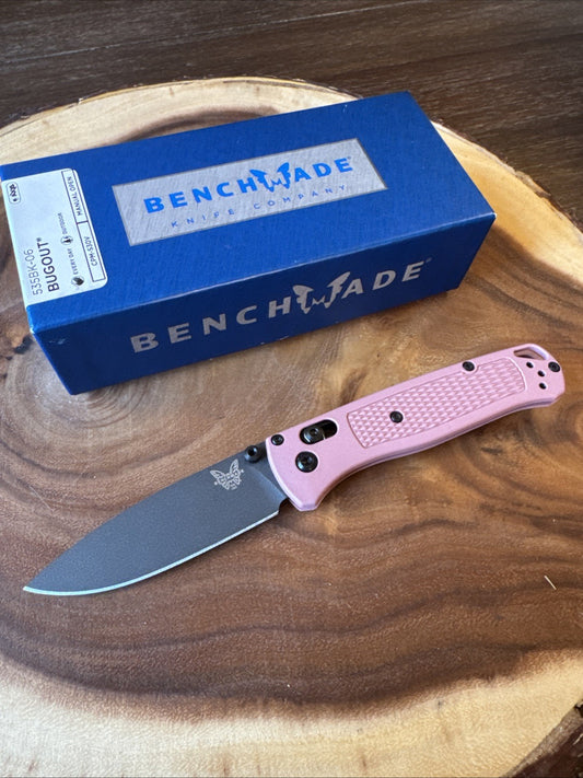 Benchmade Bugout 535BK-06 Cobalt Black CPM-S30V Blade Alpine Glow Handle knife