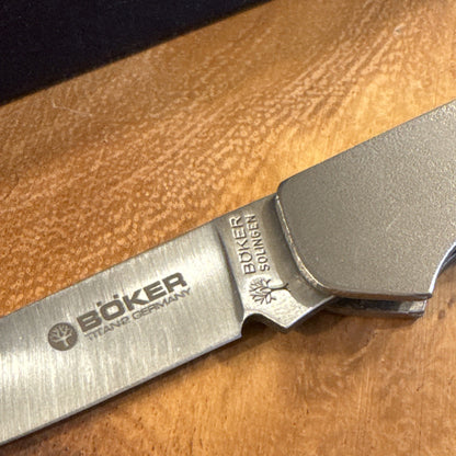 Boker Solingen Titan 2 New 112009 Titanium Folding Knife
