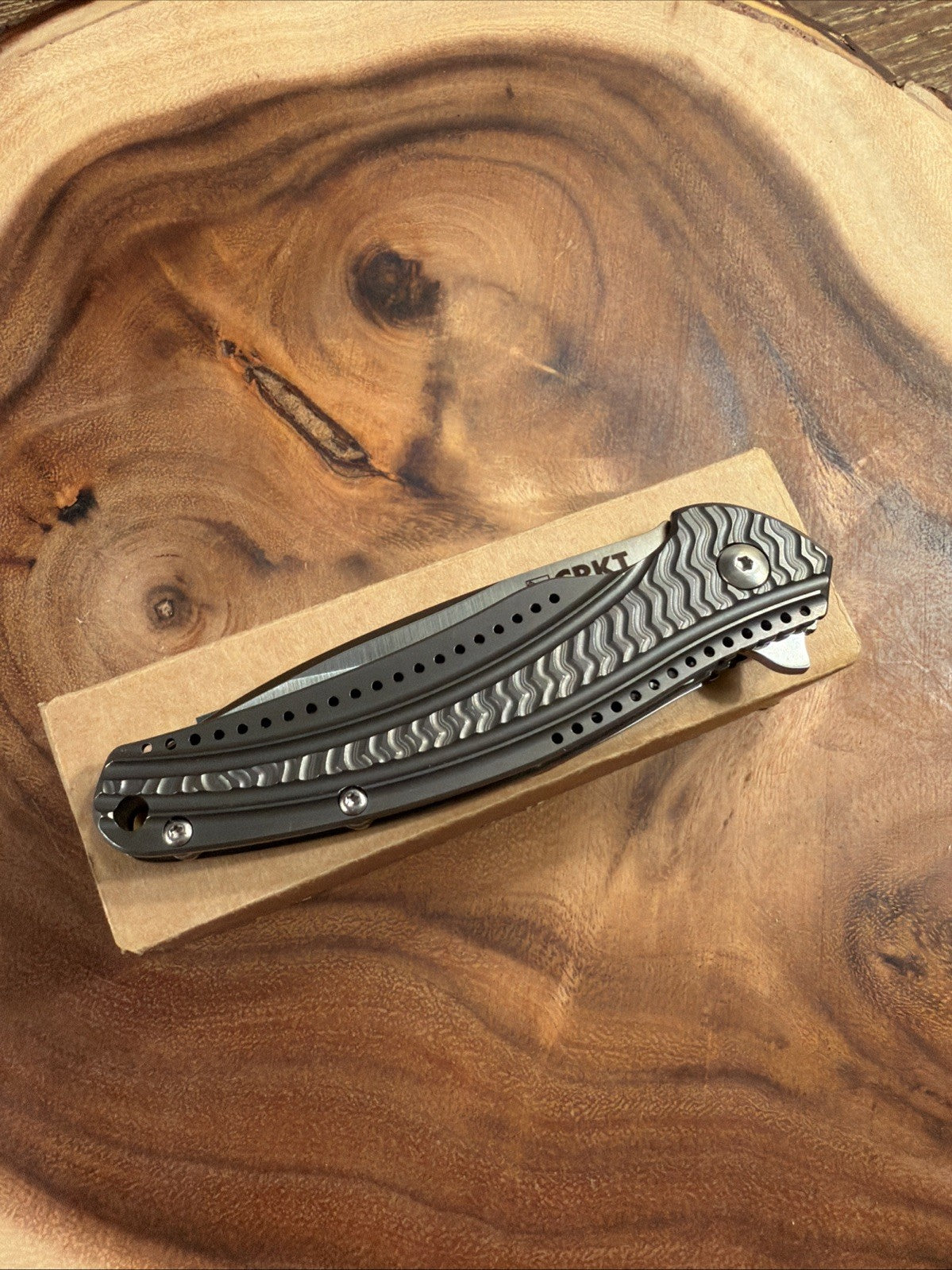 K406GXS Onion Ripple – Veff Flat Top / Gray Discontinued