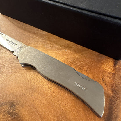 Boker Solingen Titan 2 New 112009 Titanium Folding Knife