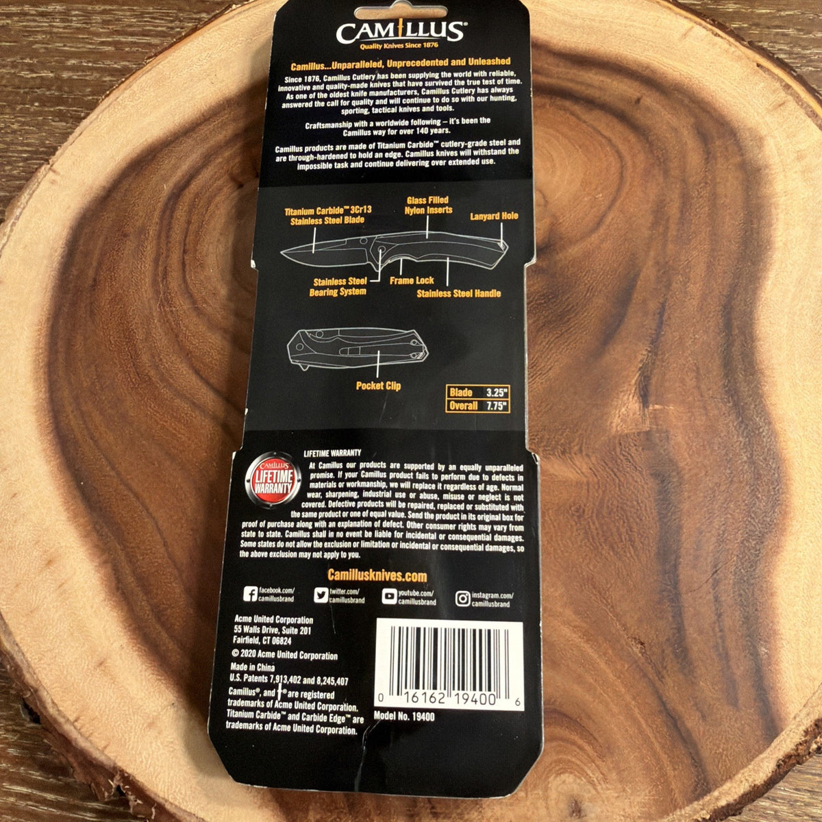 Camillus Carbide Edge