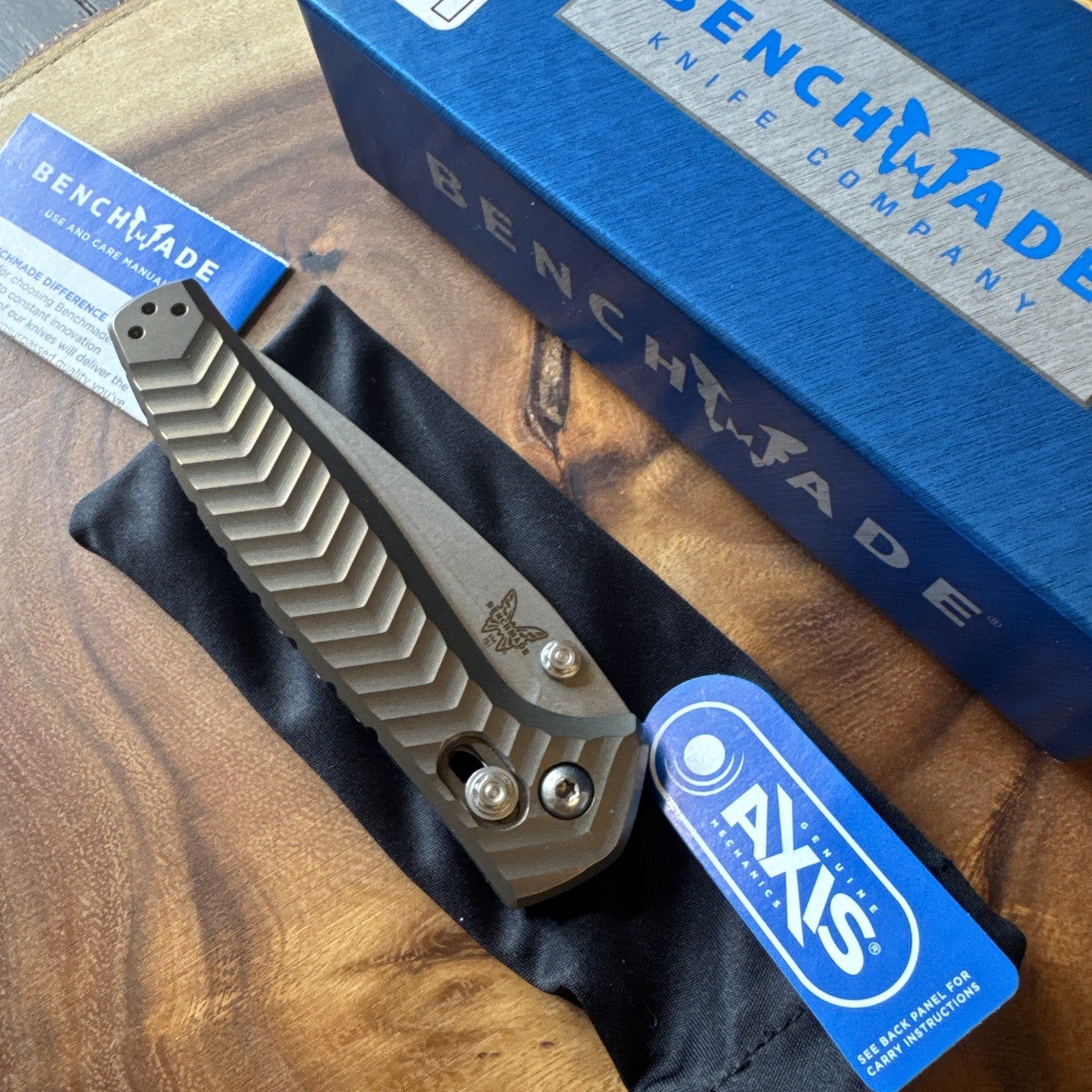 ⭐️Benchmade⭐️ Anthem 781 FIRST PRODUCTION Extremely rare 440/1000 NEW