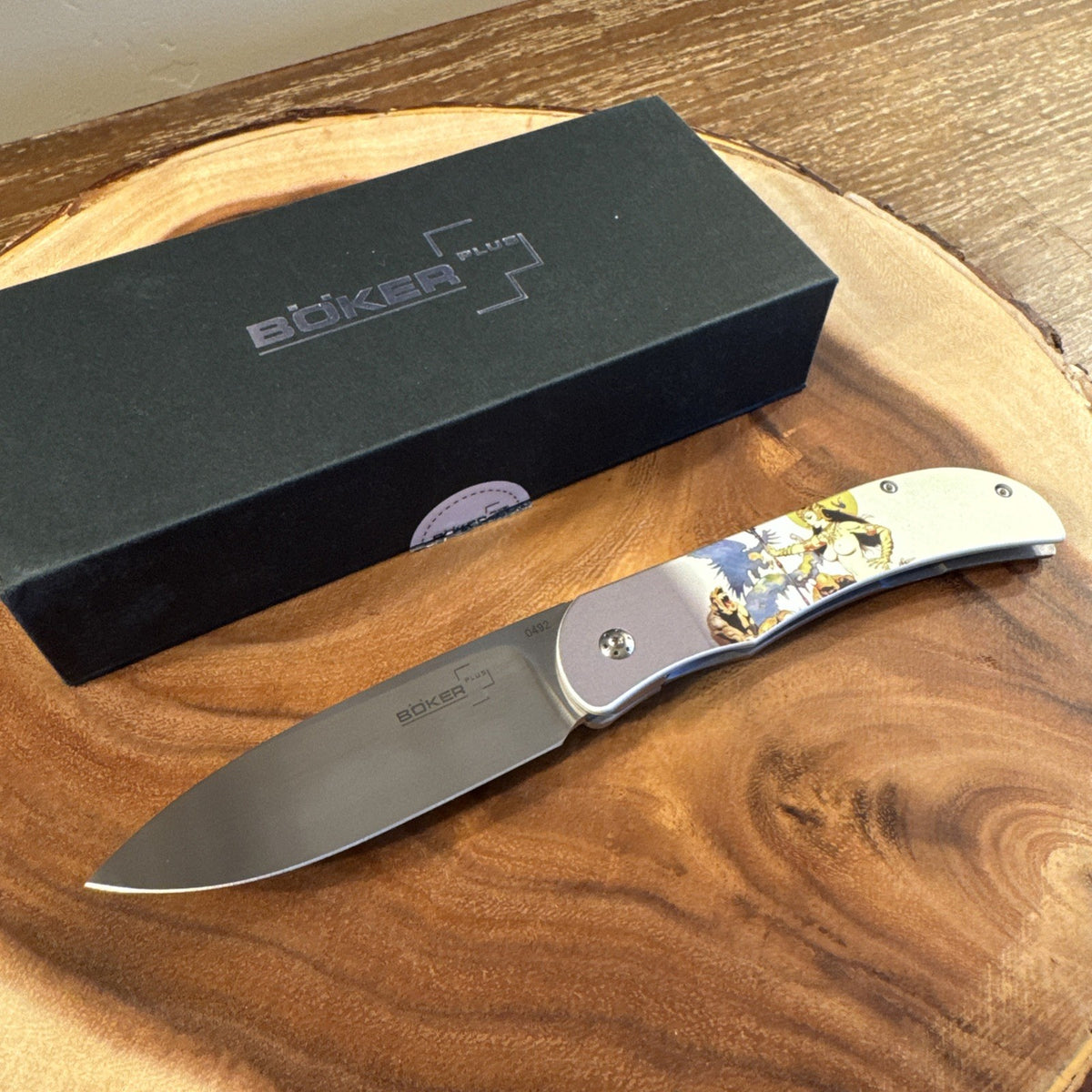 Boker Plus Frazetta Exskelibur 01BO651 NEW