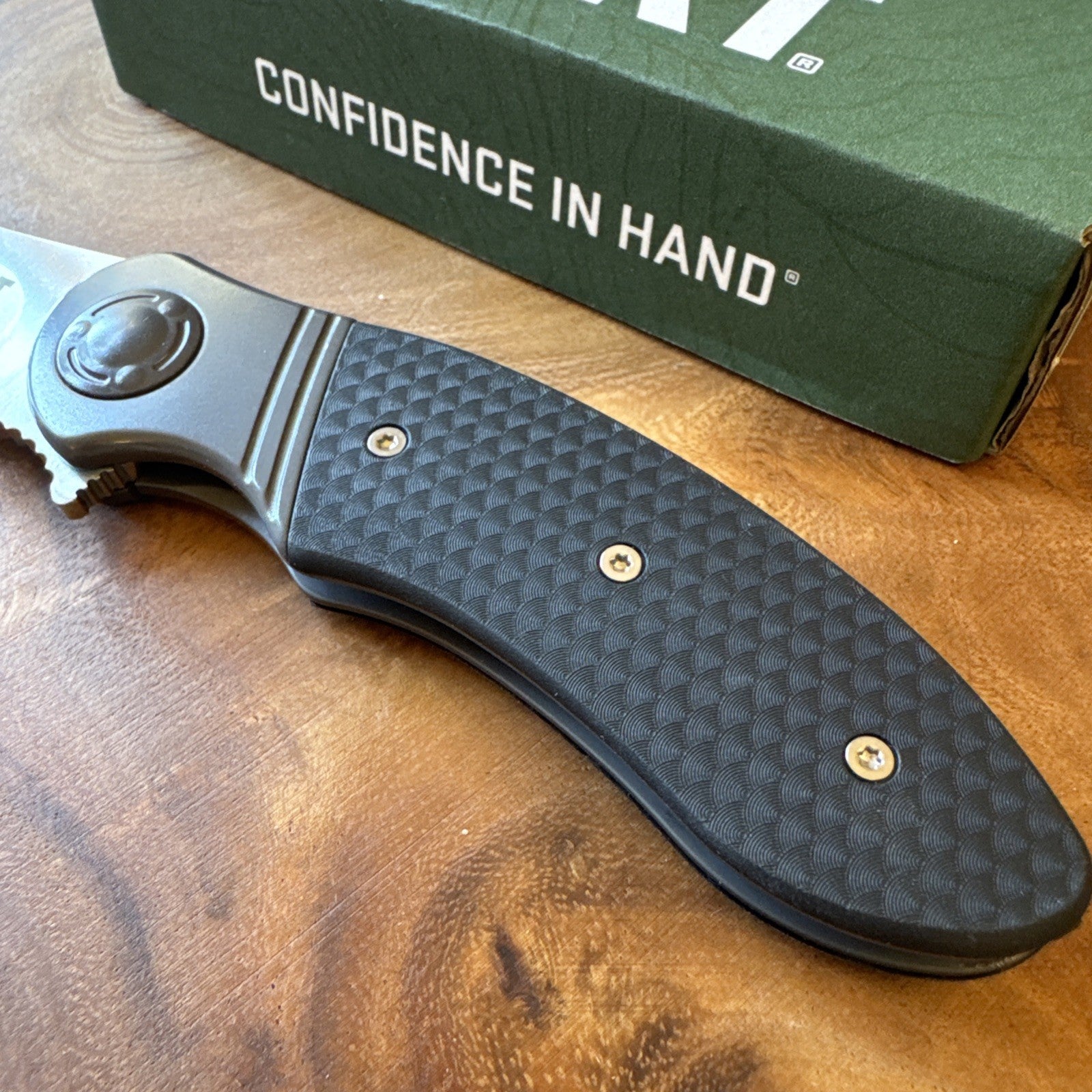 CRKT Hootenanny Folding Flipper Knife Ken Onion Design K300KXP