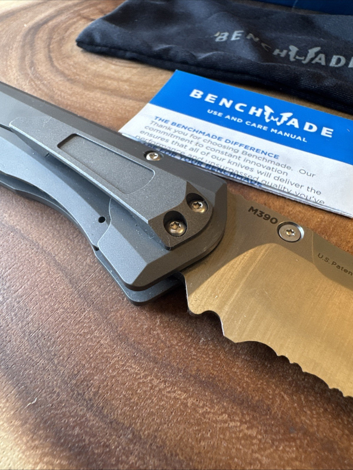 ⭐️Benchmade⭐️ 761S Ti Monolock New