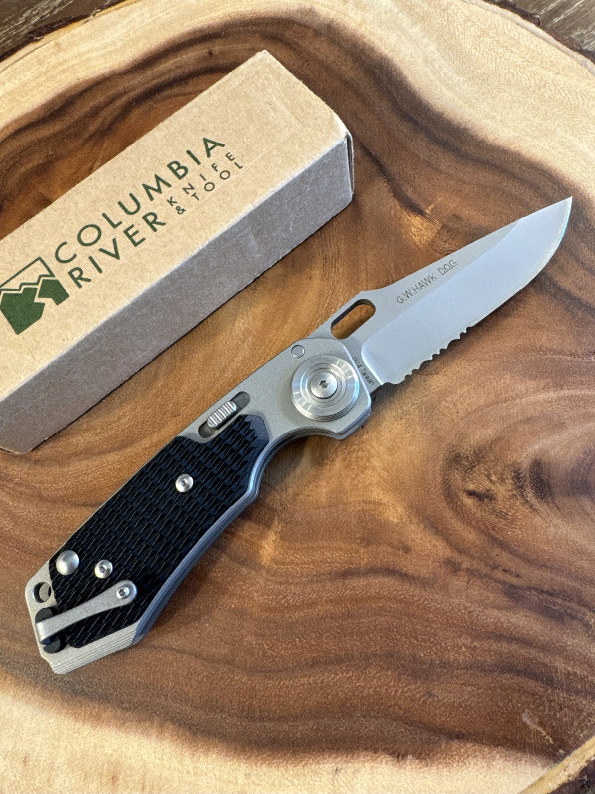 CRKT HAWK D.O.G. 4514 DISCONTINUED G.G. Hawk