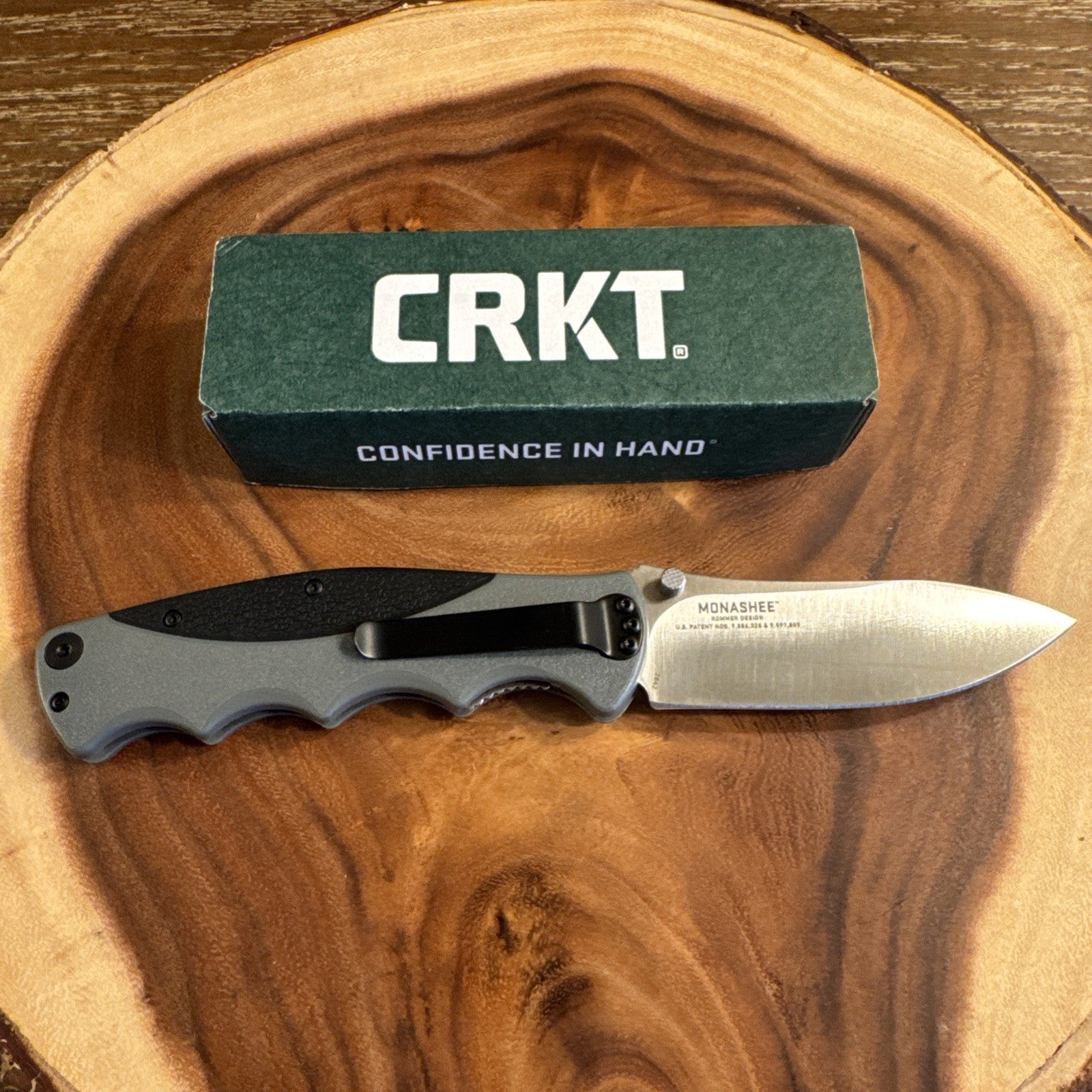 CRKT 2842 Kommer Folding Hunter New