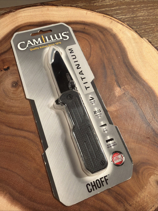 Camillus Choff Titanium - Folding knife
