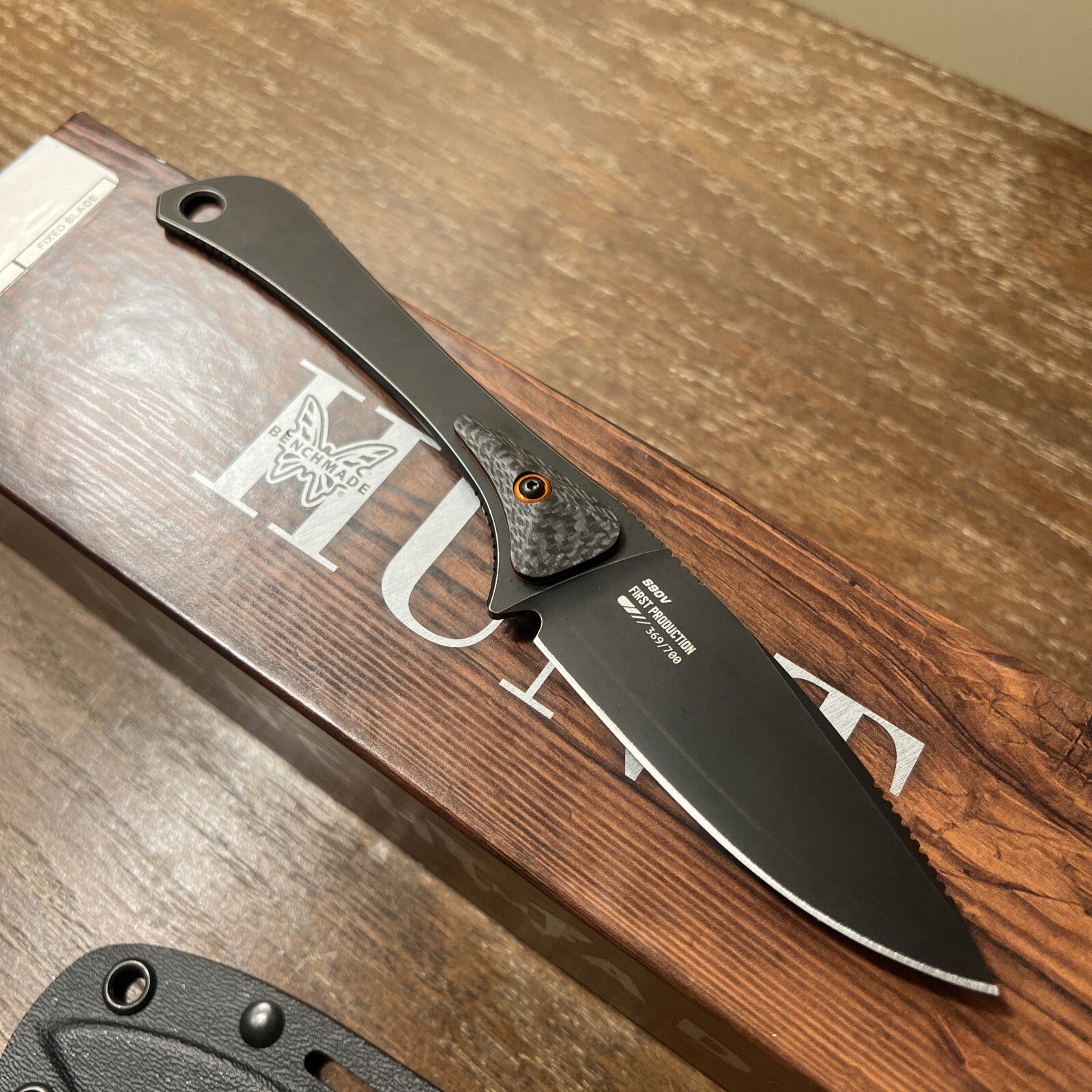 Benchmade Altitude Carbon Fiber FIRST PRODUCTION 369/700 Extremely Rare!! NEW