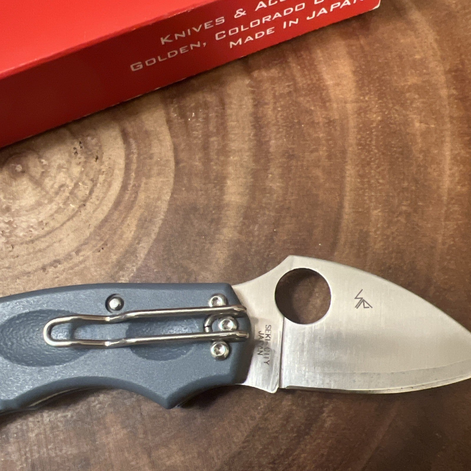 Spyderco Meerkat Sprint Run V-Toku 2 Blue FRN *NEW IN BOX*
