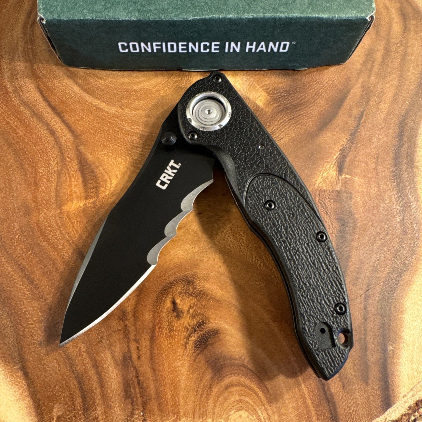 CRKT 5406K Linchpin Black With Serra