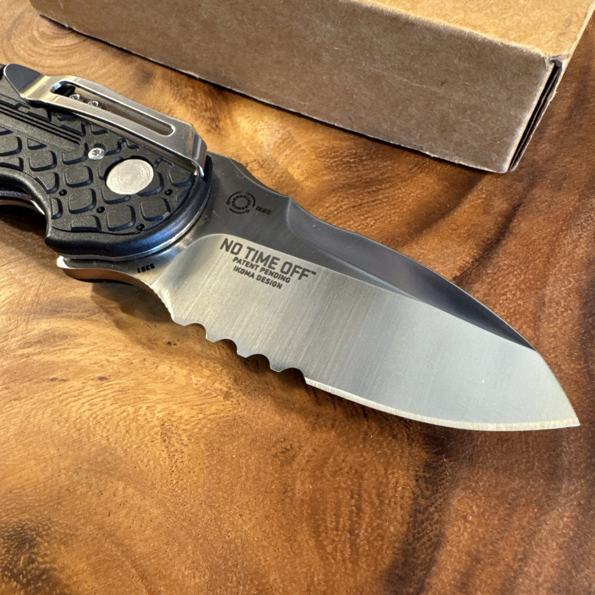 CRKT No Time Off Pocket Knife IKBS Ikoma Design 5351 Liner Lock