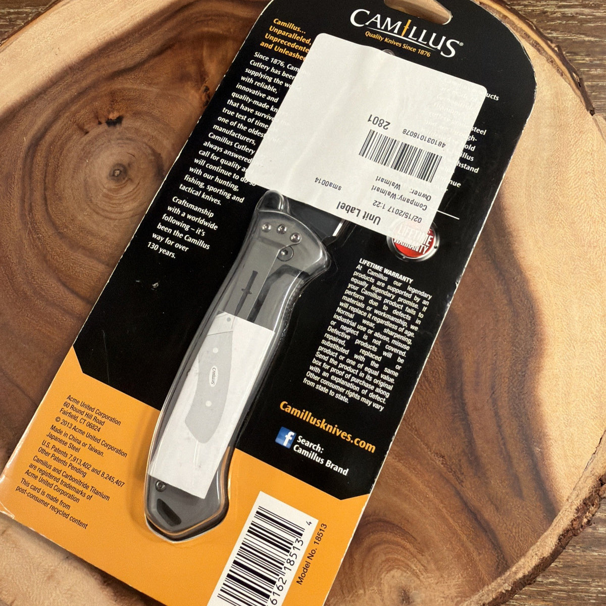 Camillus Model 18513 Carbonitride Titanium