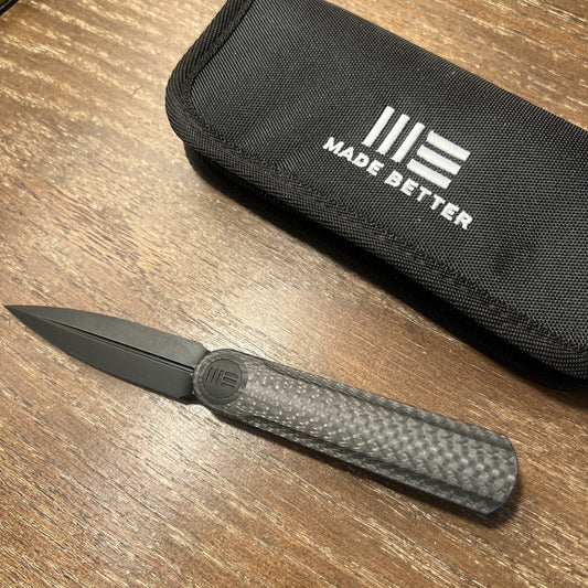 WEKNIFE Eidolon Front Flipper Knife Carbon Fiber Handle NEW NO BOX
