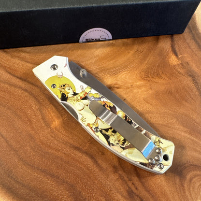Boker Plus Titan Frazetta - White Polymer (3.62" 440C) 01BO652