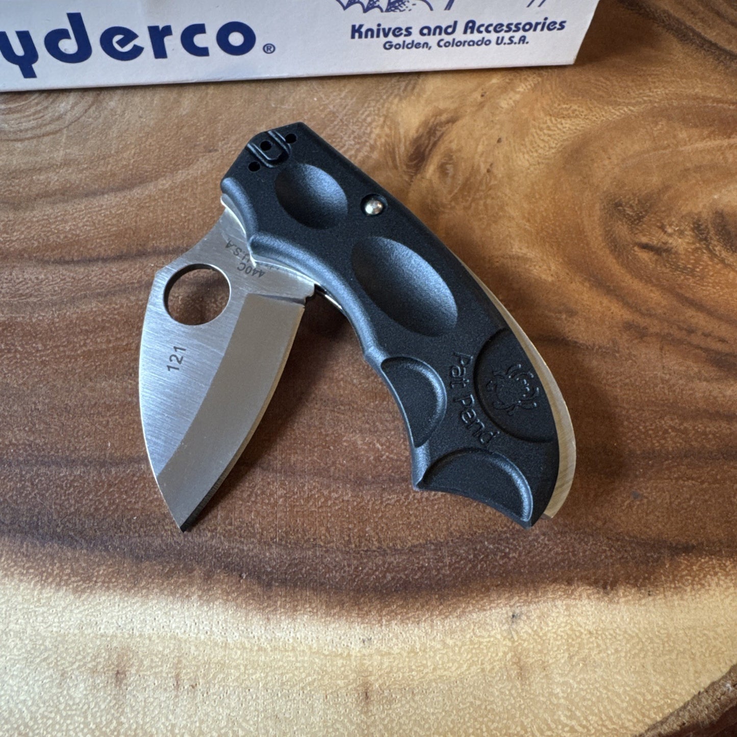 Rare Spyderco Meerkat Folding Knife Phantom Lock USA