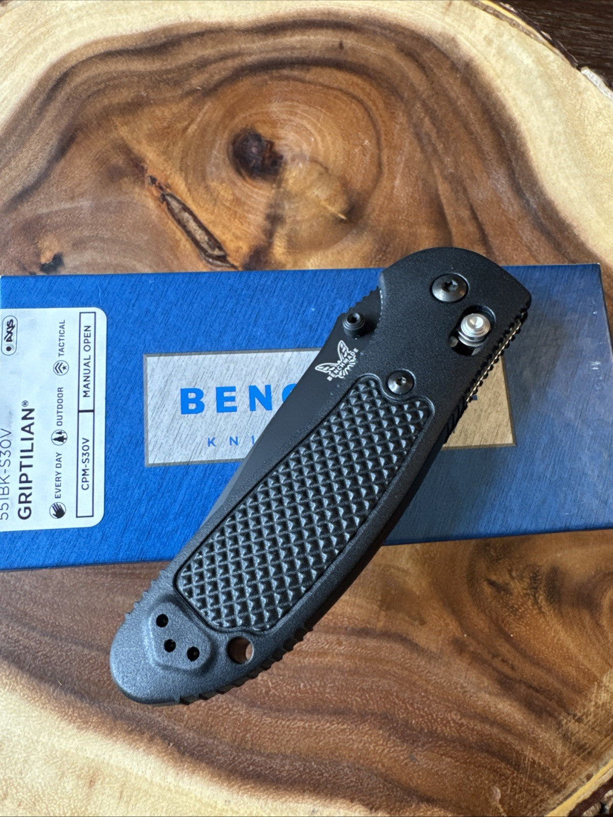 ⭐️Benchmade⭐️ Griptilian 551BK-S30V New