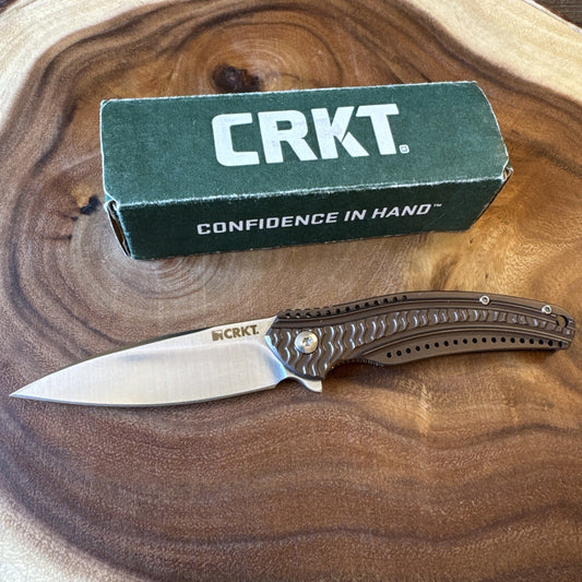CRKT K401BXP Onion Ripple Bronze Discontinued