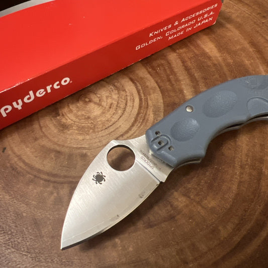 Spyderco Meerkat Sprint Run V-Toku 2 Blue FRN *NEW IN BOX*